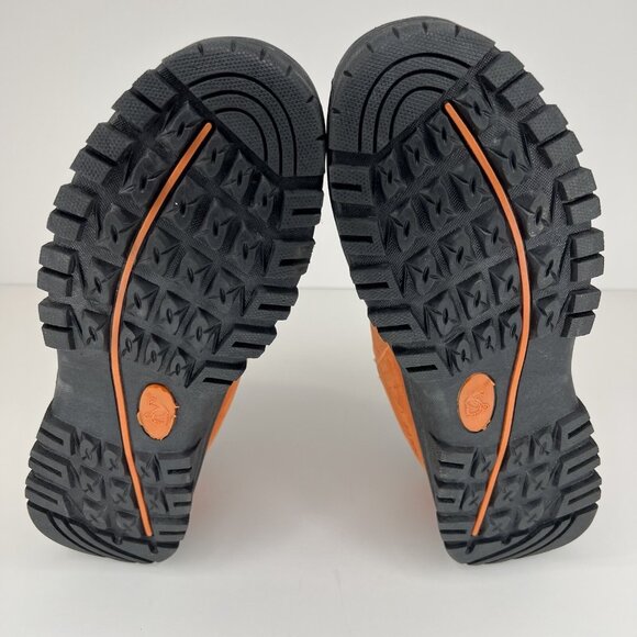 QI.Feng Hiking Burnt Orange Shoes Euro Size 44 Suede-Look Slip-Resistant Sneaker - Picture 8 of 11